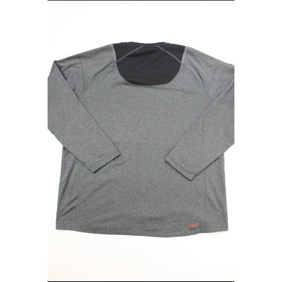 Spyder Men's XXL Shirt Gray Long Sleeve Activewear ProWeb Lightweight Top - Picture 2 of 7
